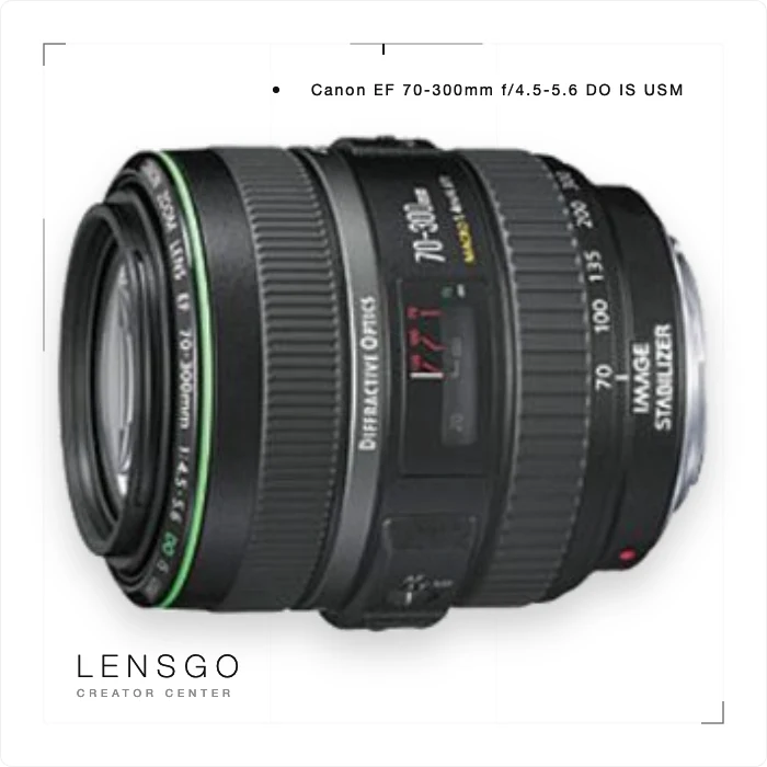 Canon EF 70-300mm DO IS USM 輕量長焦鏡