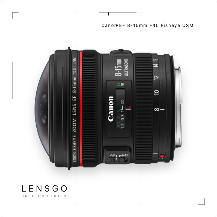 Canon EF 8-15mm F4L Fisheye USM 魚眼鏡
