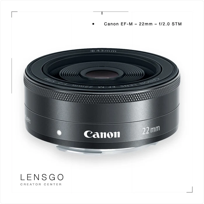 Canon EF-M 22mm f/2 STM 薄餅定焦鏡