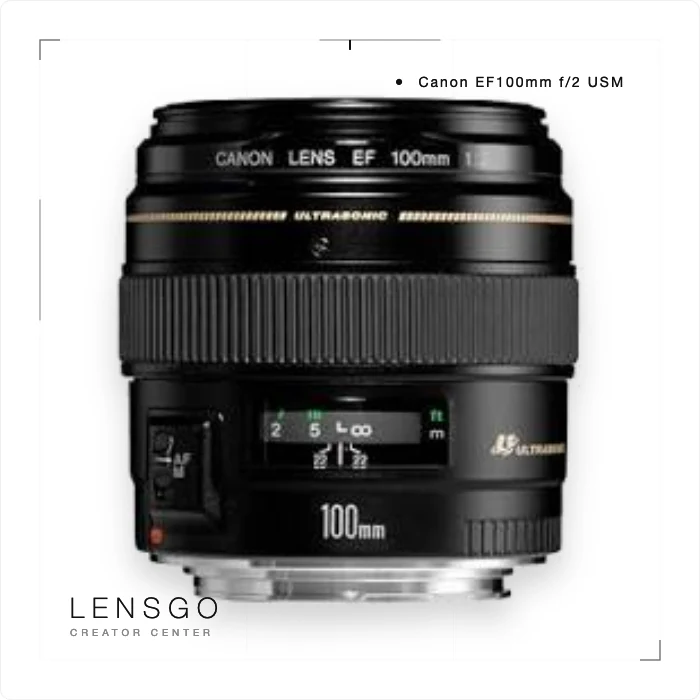 Canon EF 100mm f/2 USM 人像定焦鏡