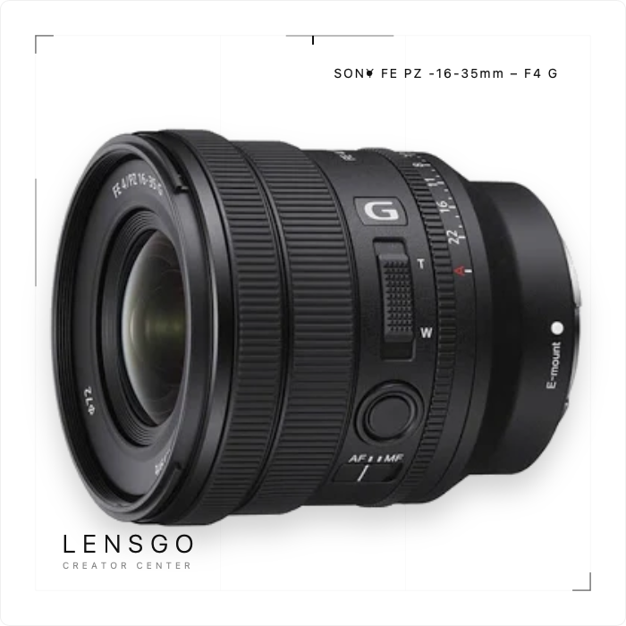 Sony FE PZ 16-35mm F4 G 電動廣角變焦鏡頭