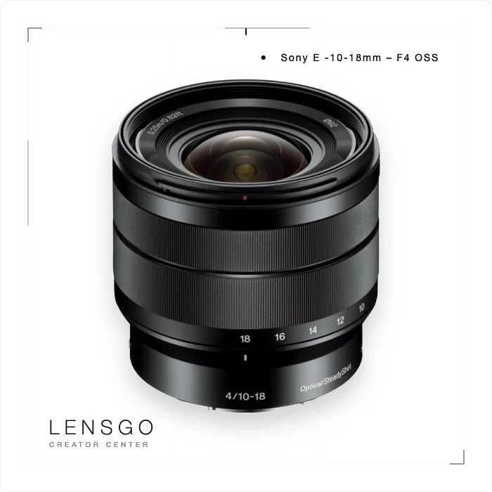 Sony E 10-18mm F4 OSS 超廣角變焦鏡頭