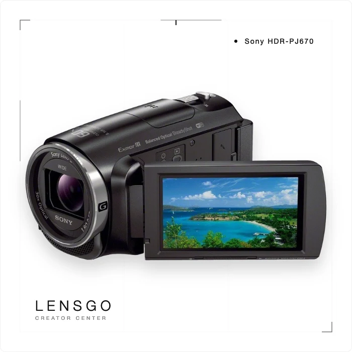 Sony HDR-PJ670 投影攝影機
