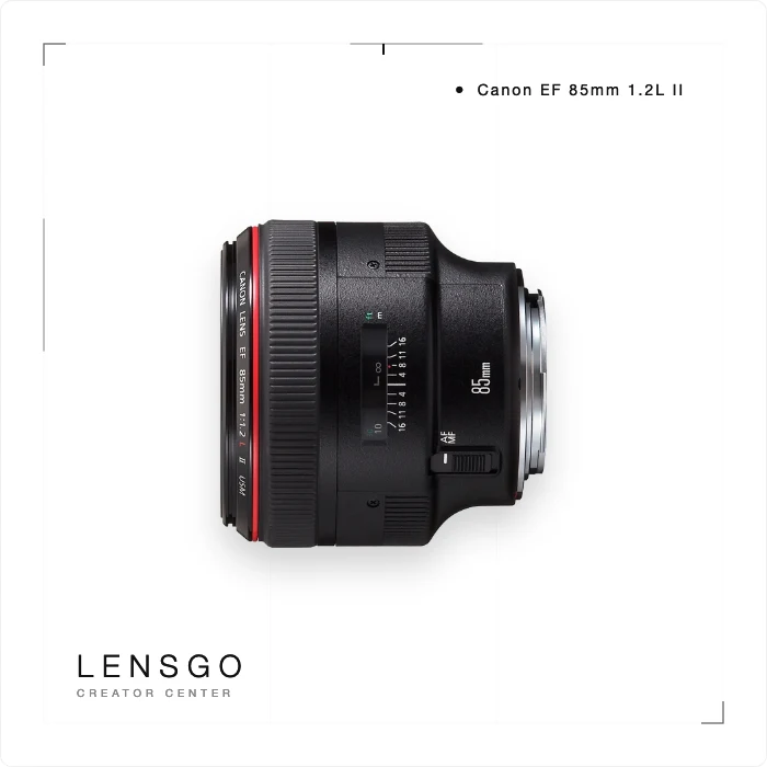 Canon EF 85mm f/1.2L II USM 人像定焦鏡