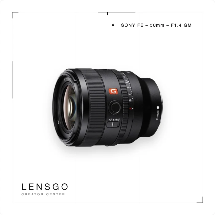 Sony FE 50mm F1.4 GM 大光圈定焦鏡頭