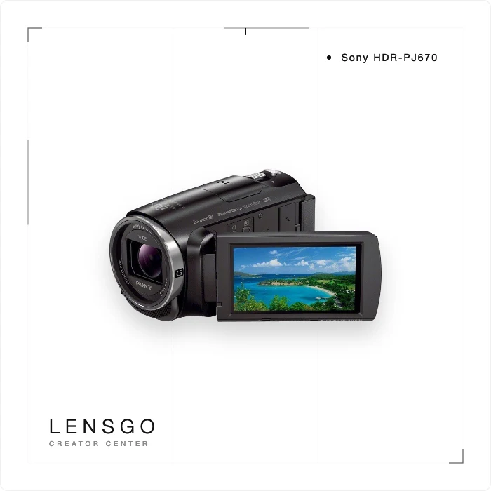 Sony HDR-PJ670 投影攝影機